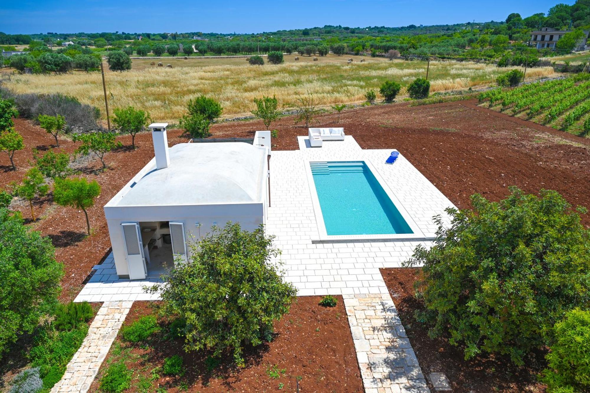 Masseria Macchia Челие Месапика Екстериор снимка